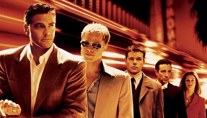 Some of the super cast of Ocean's 11