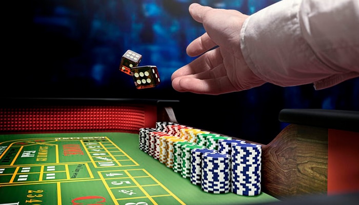 Bergstrom decided to bet it all at Craps