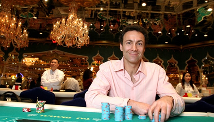 Richard Marcus in action at the casino table