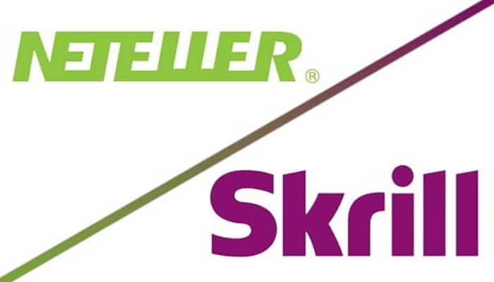 Neteller and Skrill are very popular at online casinos.