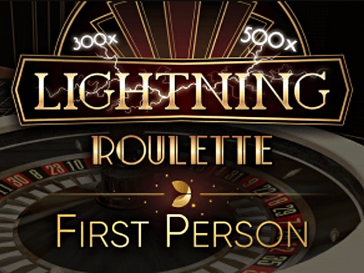 first person lightning roulette logo
