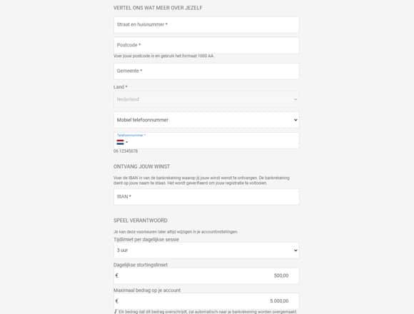 Create circus account