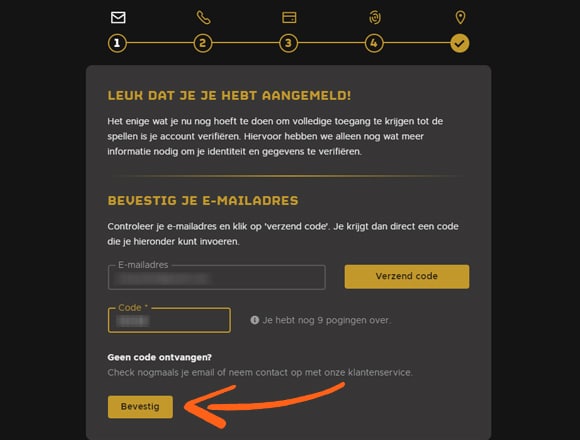 confirm verification