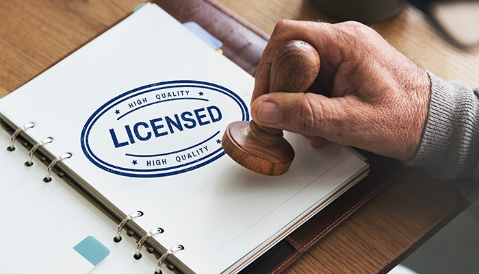 Proper Licenses