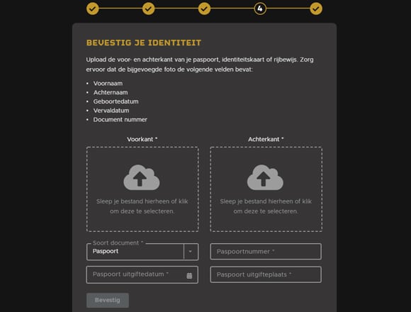 upload identity document