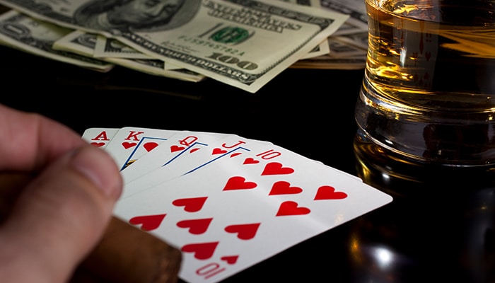 Booze and gambling do not mix well
