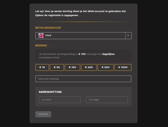 Deposit