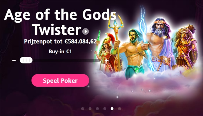 Age of Gods Twister Poker