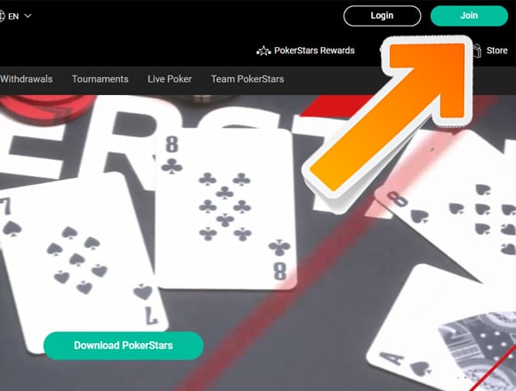 pokerstars registration
