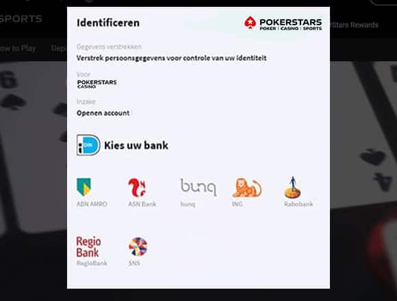 choose bank pokerstars