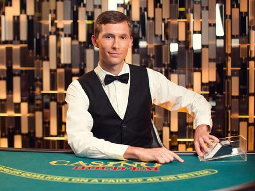 Live casino hold'em