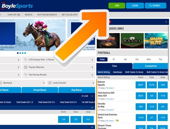 boylesports registration