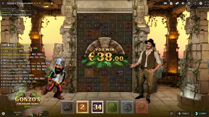 Gonzos Treasure Hunt howto 7