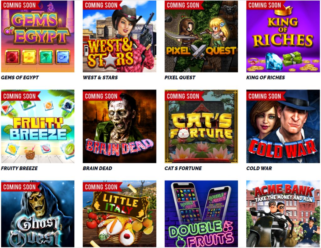 Capecad Gaming has some great video slots