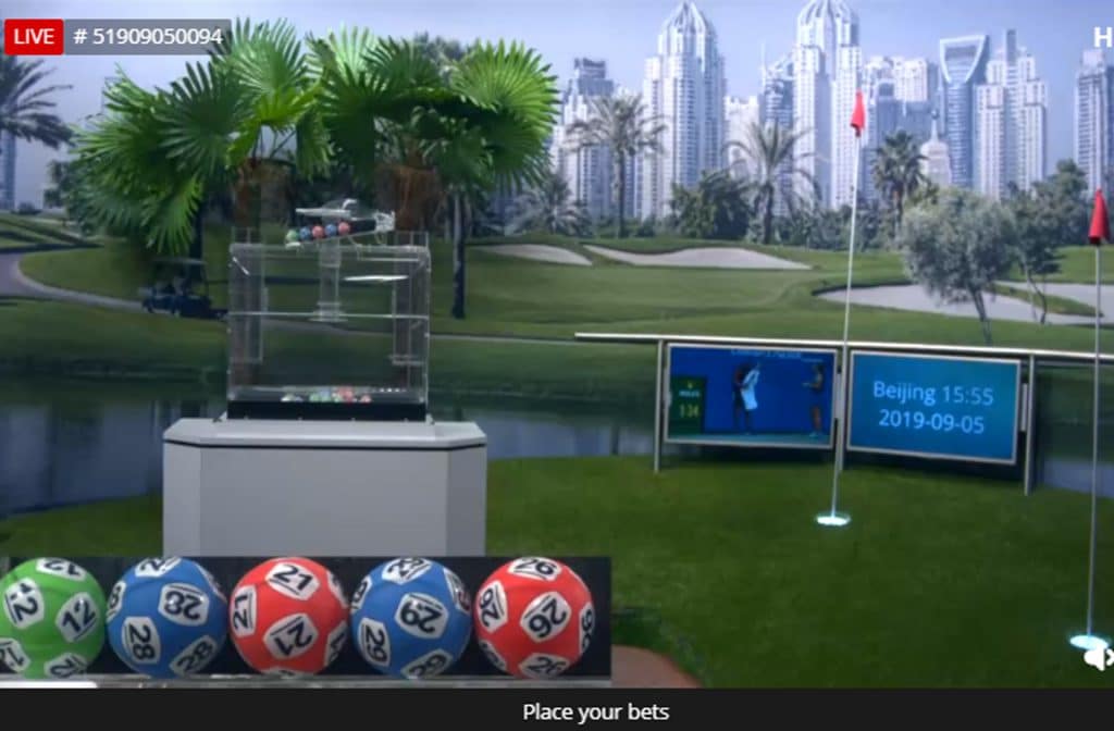 Lucky 5 is a live game from Betgames