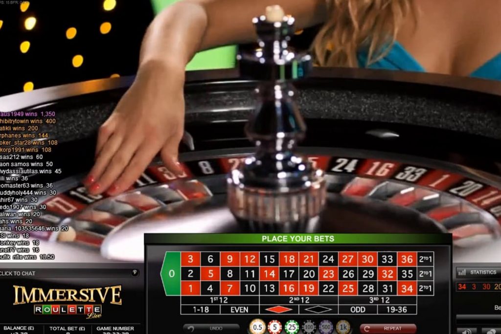 Winning with Immersive Roulette