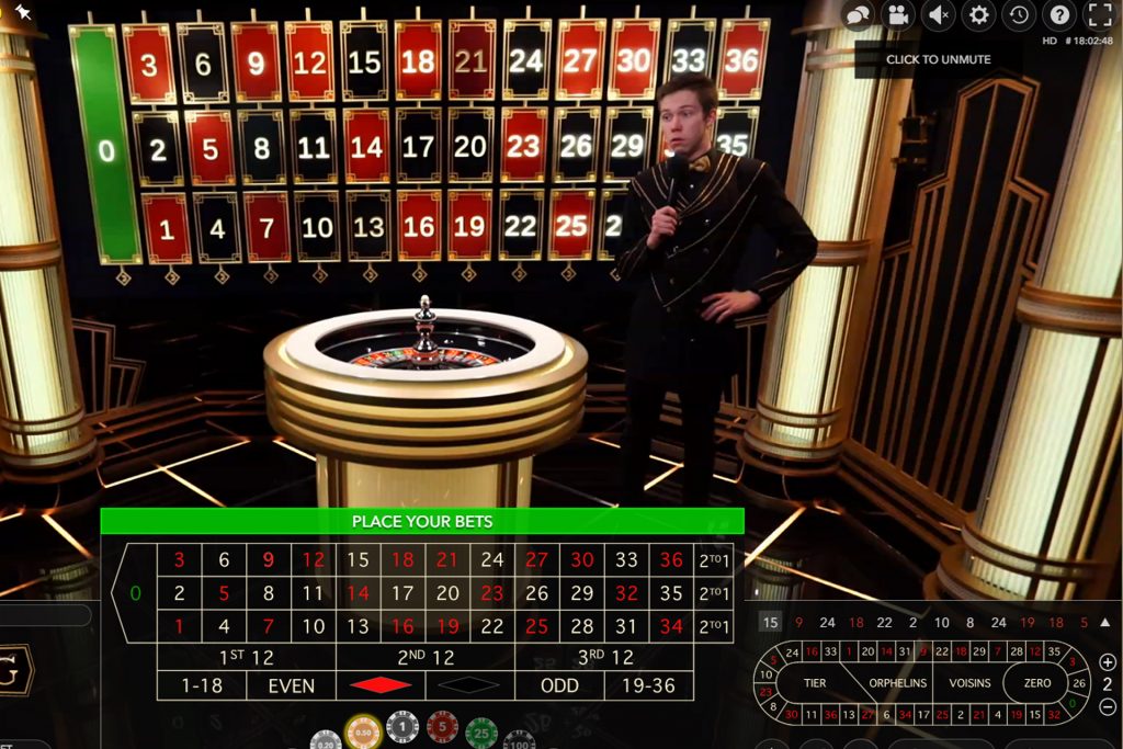Play Live Lightning Roulette