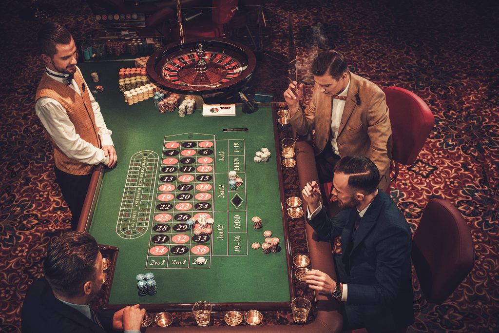 Roulette in a real casino