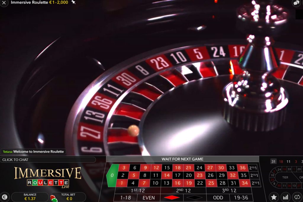 Immersive Roulette