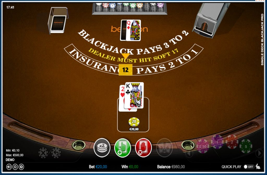 Online Blackjack