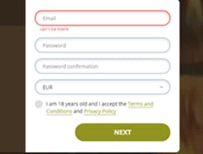 sign up online at casino