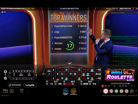 spelen in live casino