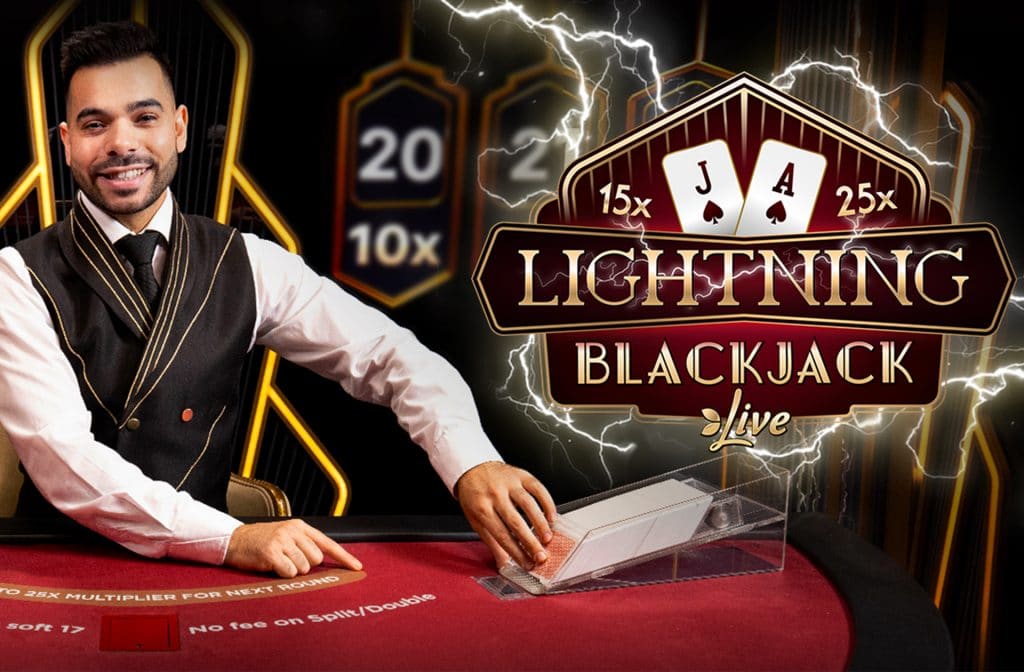 Lightning Blackjack Live