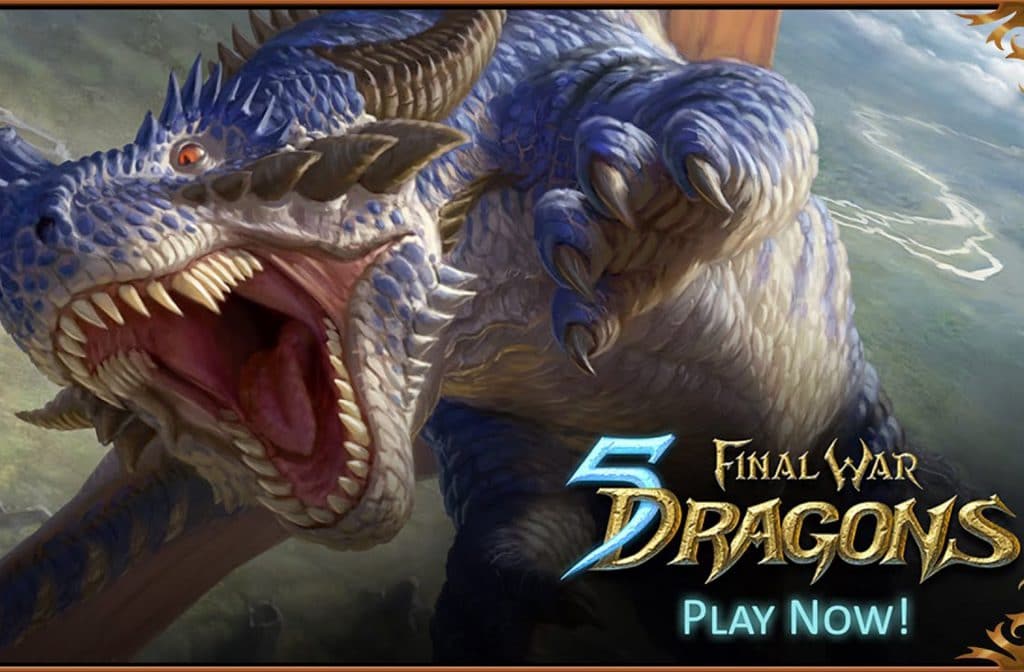 Final War 5 Dragons is a games, card and puzzle app that you play on your cell phone