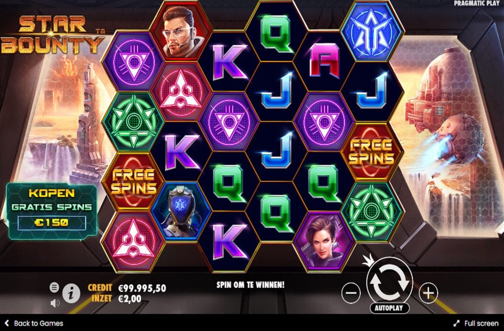 The Star Bounty slot machine was developed by game provider Pragmatic Play.