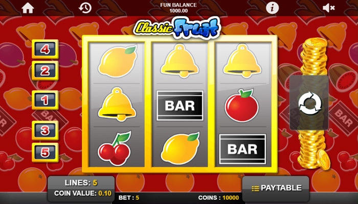 Classic Fruit Gameplay
