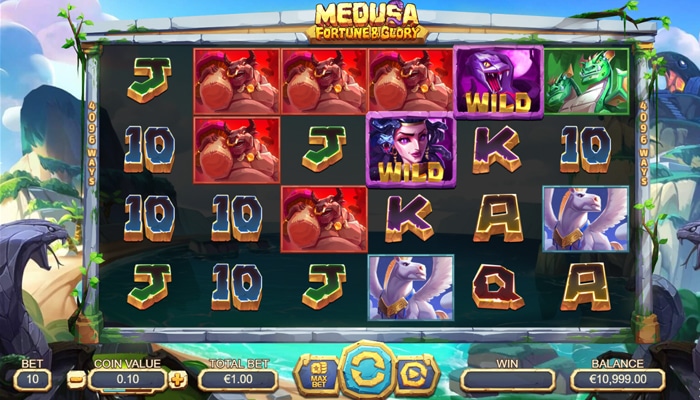 Medusa Fortune & Glory Yggdrasil Gameplay
