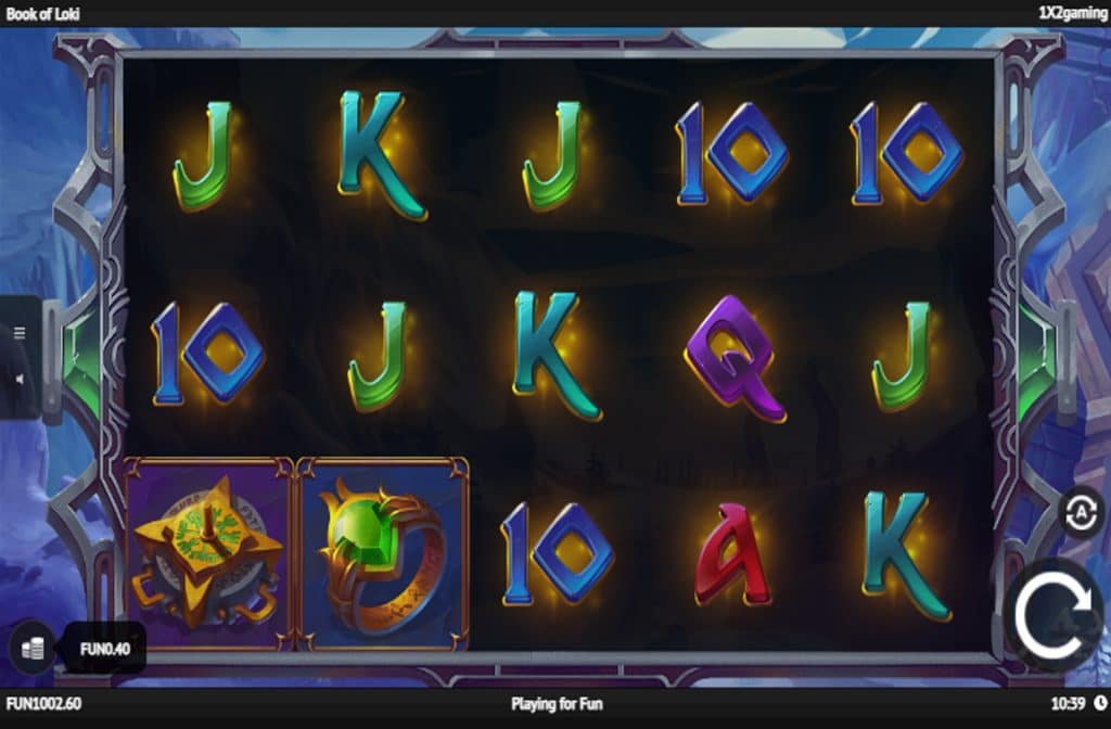 The Book of Loki slot machine was developed by 1x2 Gaming.