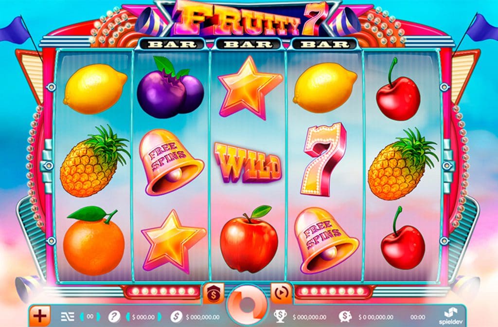 Fruity 7 is a remake of the famous fruit machine