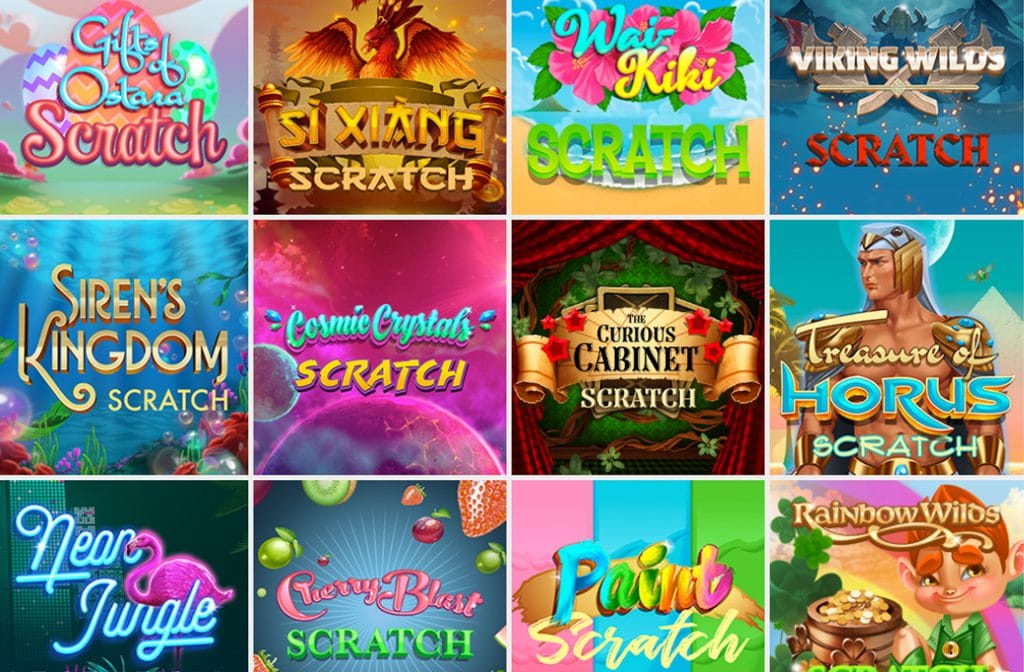 The scratch cards are another popular way to gamble.