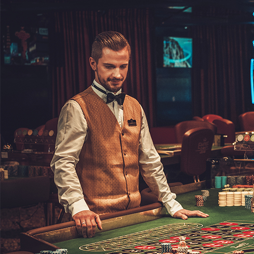 live casino dealer