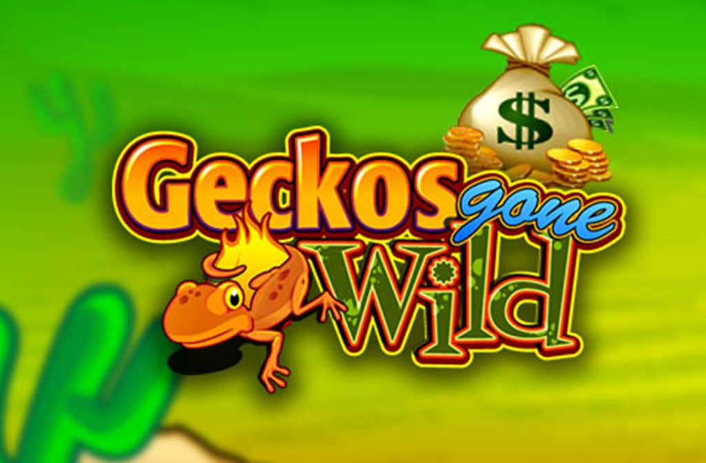 Geckos gone Wild is a slot from Cadillac Jack