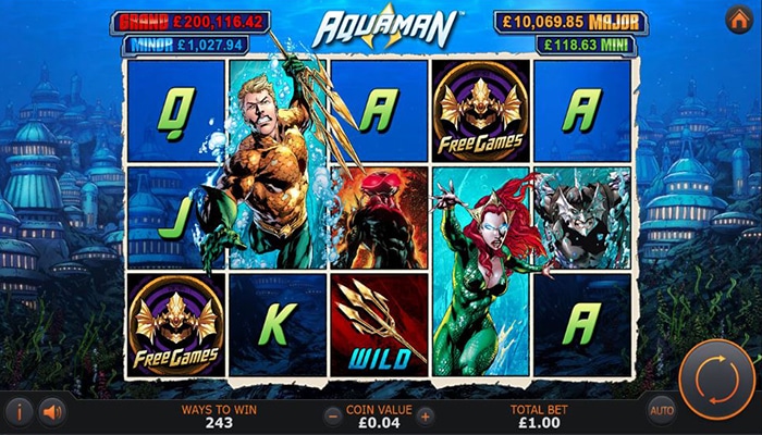 Aquaman Gameplay