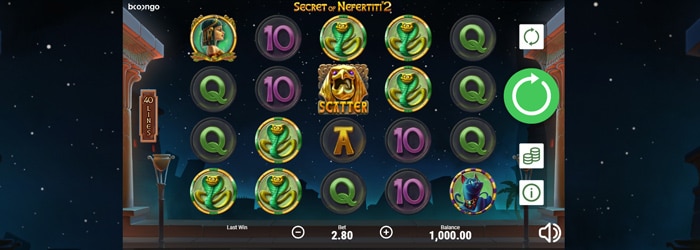 Booongo Secret of Nefertiti 2
