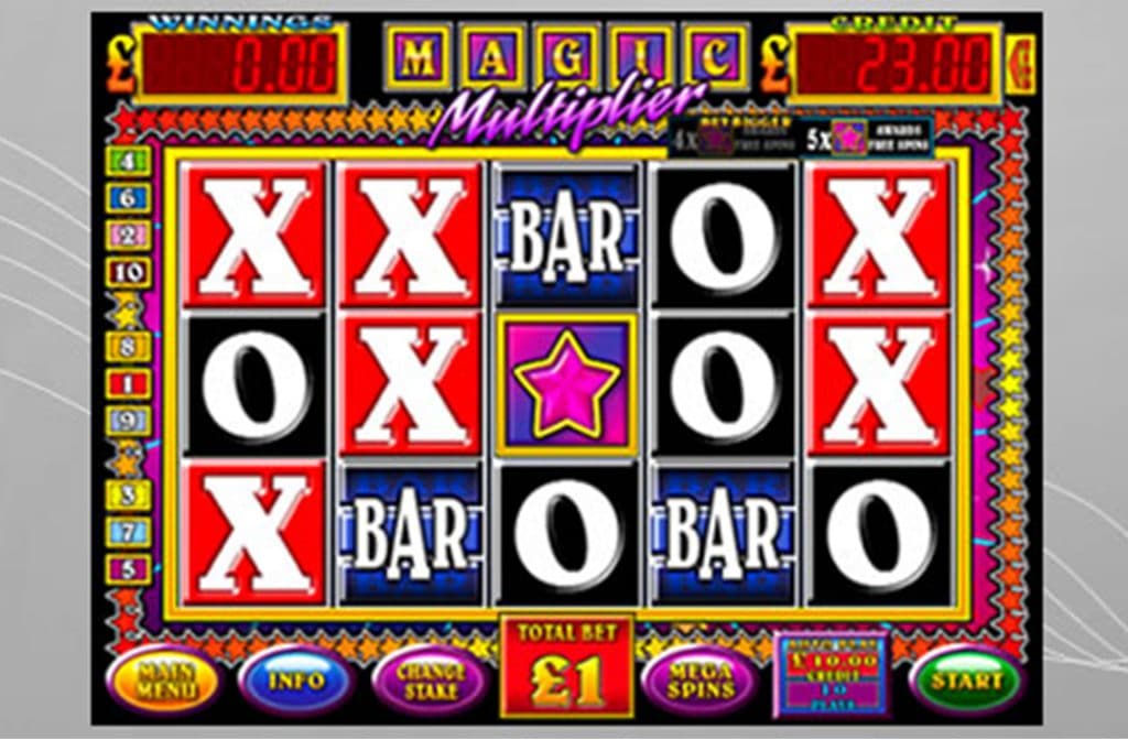 Magic Multiplier Bar-X is a fun slot machine from Betdigital