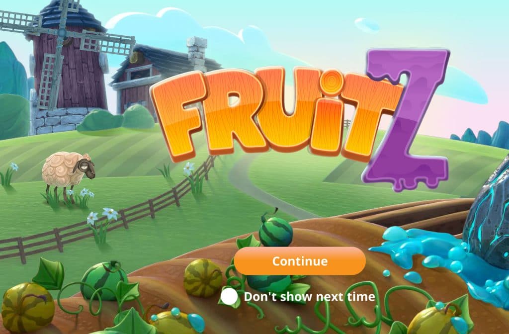 Foxium's Fruitz is a fruit machine with a lot of possibilities