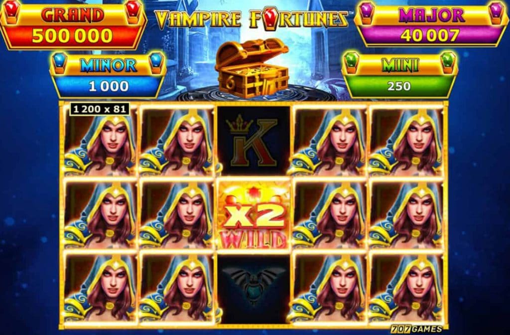Gameplay of Vampire Fortunes