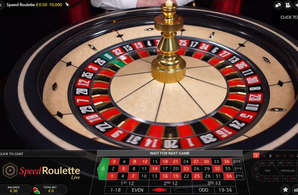 Speed Roulette ®Evolution Gaming