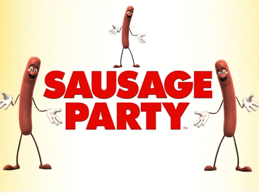 Sausage Party Logo groot