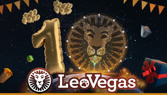 LeoVegas celebrates this year that they exist for 10 years.