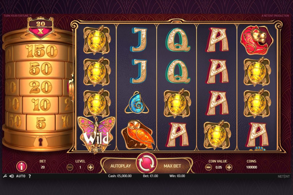 The Turn Your Fortune video slot has many additional features that make playing even more exciting. NetEnt delivers quality again!