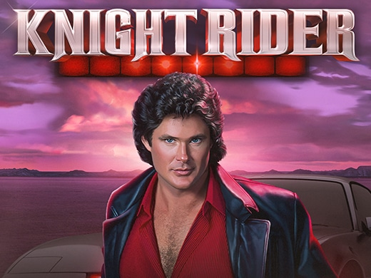 Knight Rider gokkast logo groot