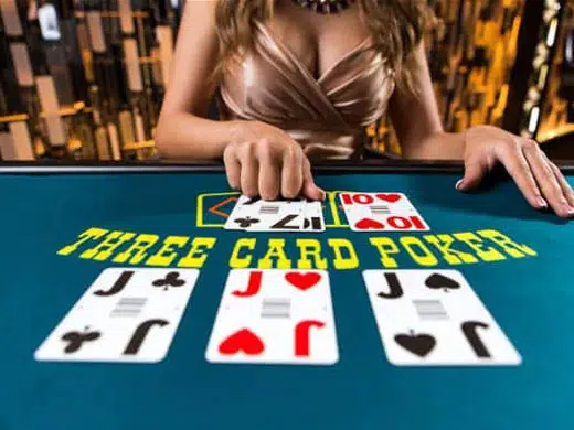 live three card poker