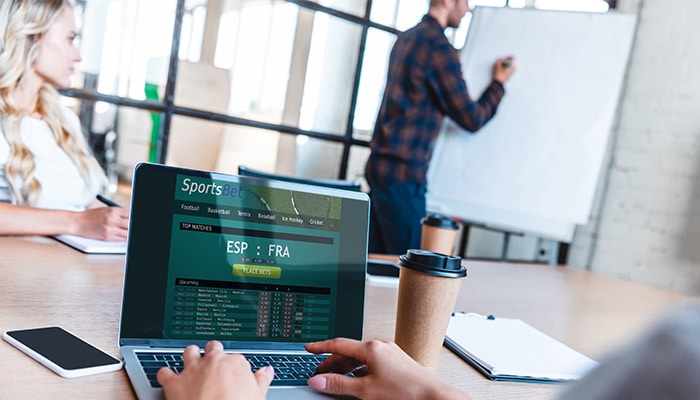 Features successful gambling on sports matches