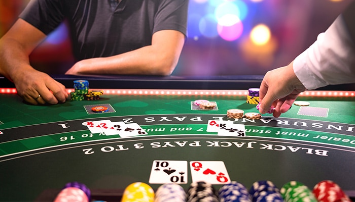 Blackjack table card counting