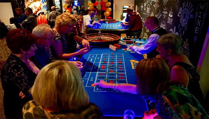 Roulette tournament several people